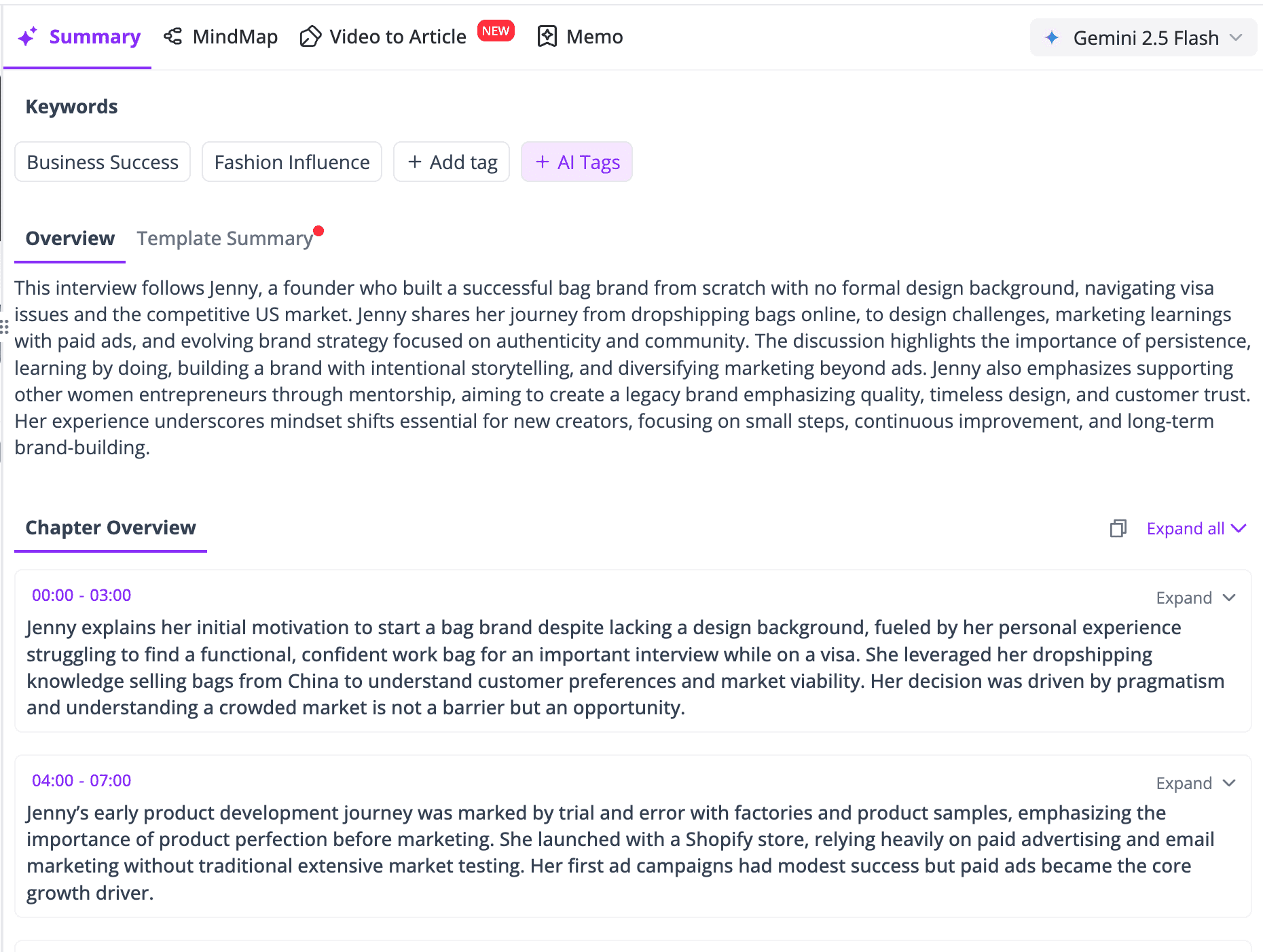 Video Transcript Summarization VideoSeek AI - AI Video Transcription & Summarization | Smart Video ...