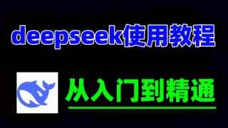 DeepSeek从入门到精通使用教程，全网最详细的DeepSeek保姆级新手入门教程，deepseek使用教程不用魔法!