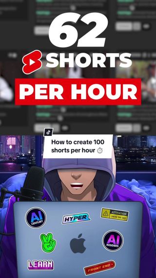 How to create 100 shorts per hour with AI @Spikes #spikestudio #ai #aitools 
