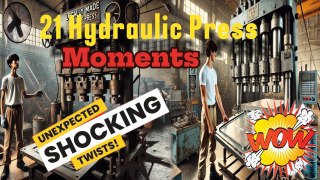 Hydraulic Press Machine incredible Top 21 Working Viral moments 😱Video….