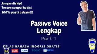 Passive Voice Lengkap Part 1 (Makna -di/-ter) #passivevoice #structure #latihansoalpassivevoice
