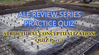 Architecture Review Quiz - Structural Conceptualization Part 1