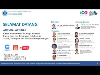 Webinar PPEBT-PKE ITB 2022