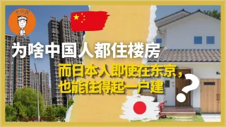 中国人为啥都住楼房？对比其他国家，为什么中国容不下“一户建”？揭露这场由政府设计的“逼你上楼游戏”！中國人爲啥都住樓房？對比其他國家，爲什麼中國容不下“一戶建”？揭露這場