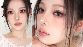 FOX상 잼메⸝⸝🦊 누디오렌지 스모키 메이크업 ҂ 꿀템 많다 많아