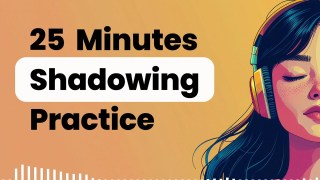 Improve English with Shadowing Technique | Slow English Listening Practice