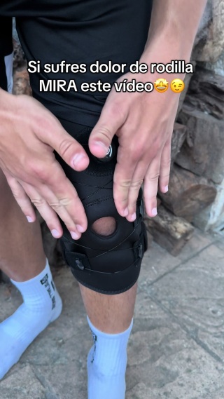 No vuelvas a sentir dolor de rodilla🙂‍↔️ #rodilla #rodillera #dolor 