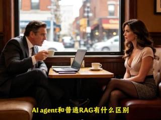 面试官：AI Agent和普通RAG有什么区别？候选人：Agent能调用工具！#程序员 #ai #Agent #大模型 #计算机