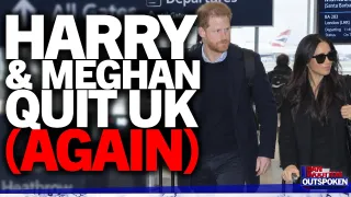 "THIS IS INSANE!" Prince Harry & Meghan Markle QUIT Britain AGAIN after security lie unravels