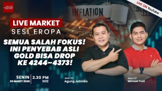 Semua Salah Fokus! Ini Penyebab Asli GOLD Bisa Drop ke 4244–4373! l Live Market Sesi Eropa